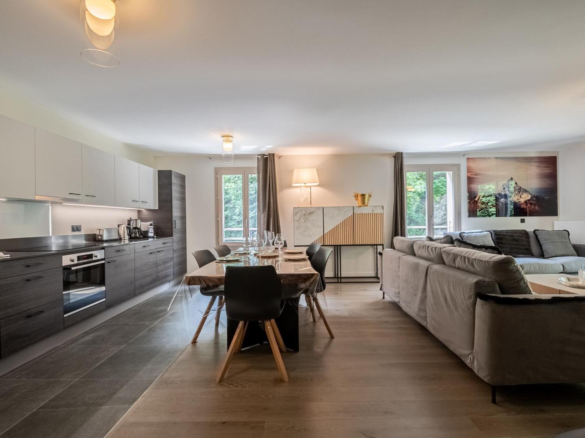 Moderne Avec Sauna, Balcon Et Parking A - Fr-1-343-246 Chamonix Mont Blanc