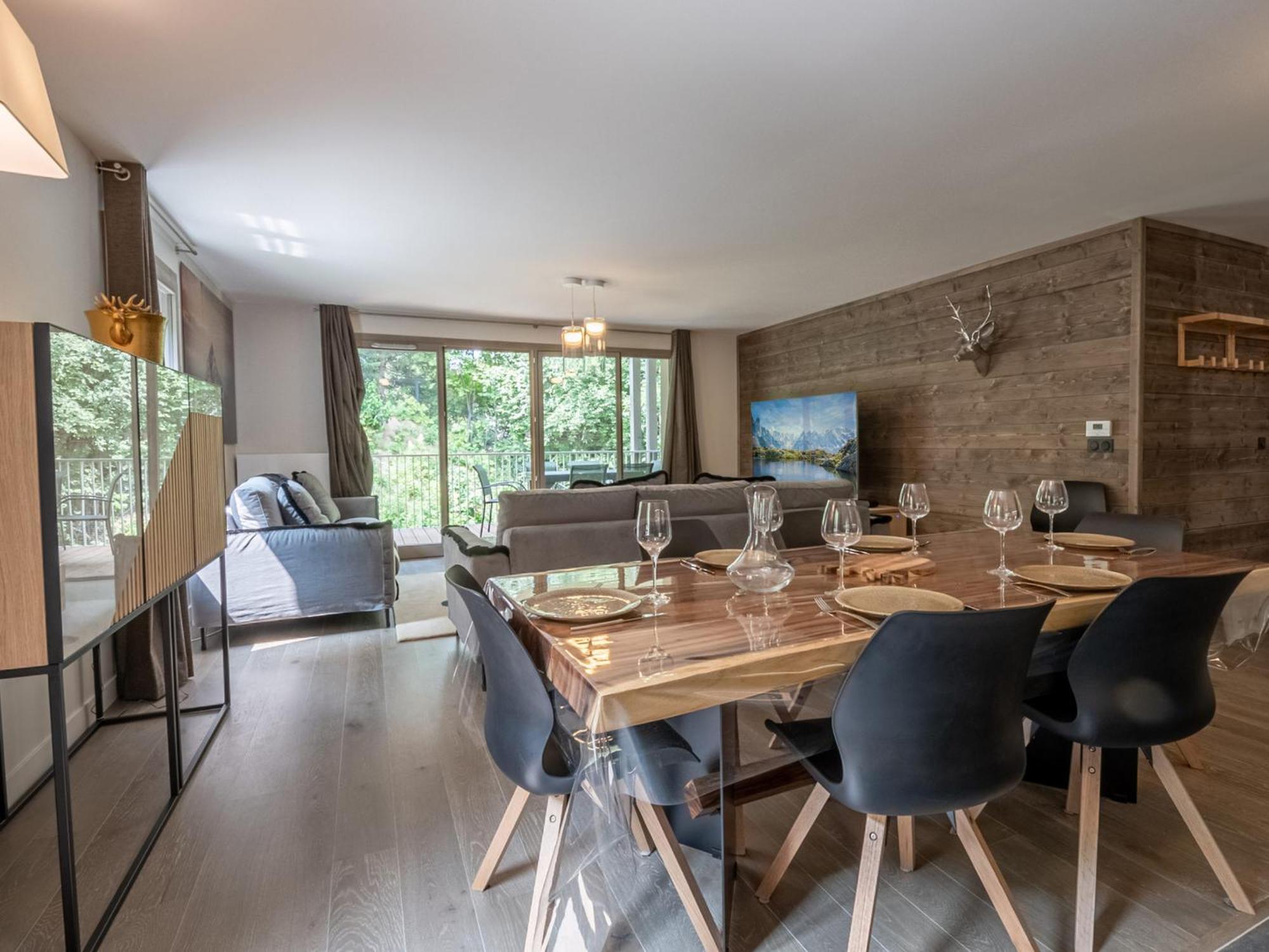 Moderne Avec Sauna, Balcon Et Parking A - Fr-1-343-246 Chamonix Mont Blanc