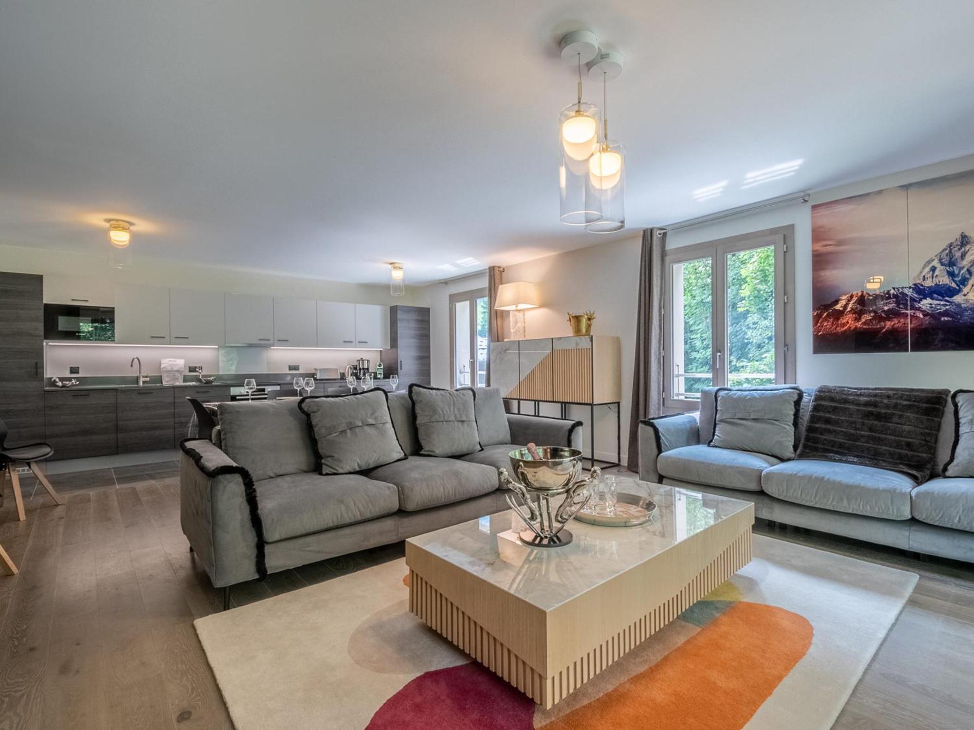 Moderne Avec Sauna, Balcon Et Parking A - Fr-1-343-246 Apartamento Chamonix Mont Blanc